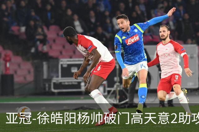 亚冠-徐皓阳杨帅破门高天意2助攻 申花2-1淡滨尼流浪者